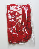 Dragon Sheer Mesh Robe w/Satin Triangle Top & G-String 3 pc Set - Red MD by House of Desire