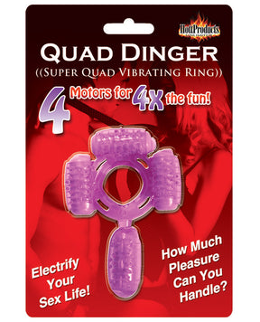 Humm Dinger Super Quad w/4 Motors - Purple by Humm Dinger