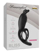 Bliss Hummingbird Vibrating Cock Ring - Black by Bliss