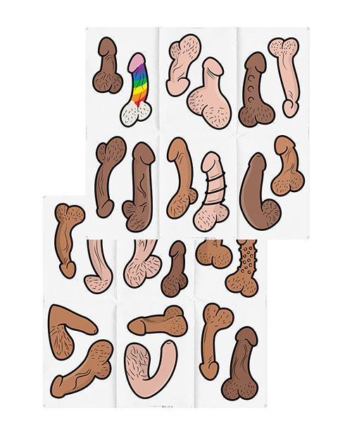Pin the Pecker Party Game by Bachelorette Party