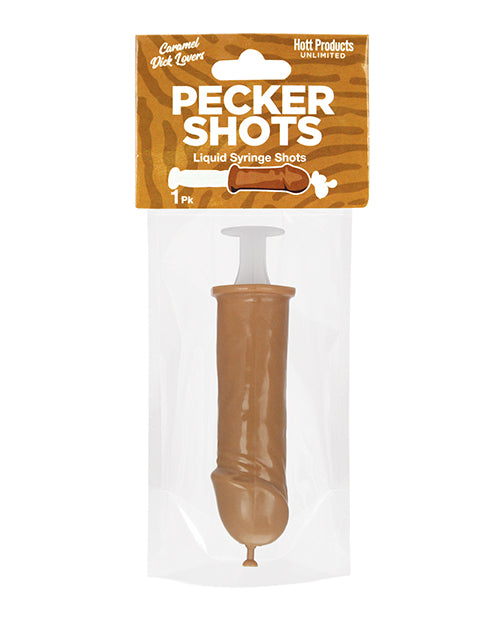 Pecker Shot Syringe - Brown by Hott Products