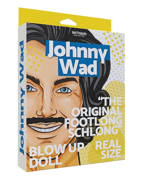 Johnny Wad w/Large Penis Blow Up Doll by Hott Products