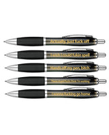 Hott Products Outrageous Office Pens — 5-Pack