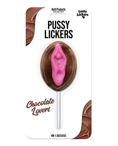 Lusty Lickers Pussy Pop - Chocolate Lovers by Hott Products
