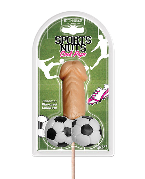 Sports Nuts Cock Pop Soccer Balls - Caramel by Hott Products