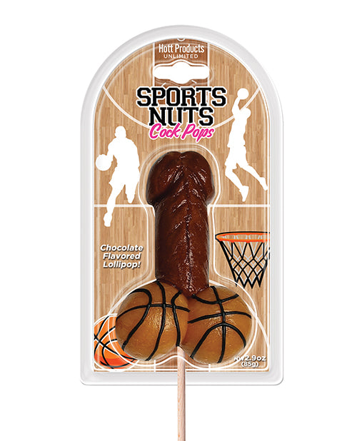 Sports Nuts Cock Pop Basketballs - Chocolate by Hott Products