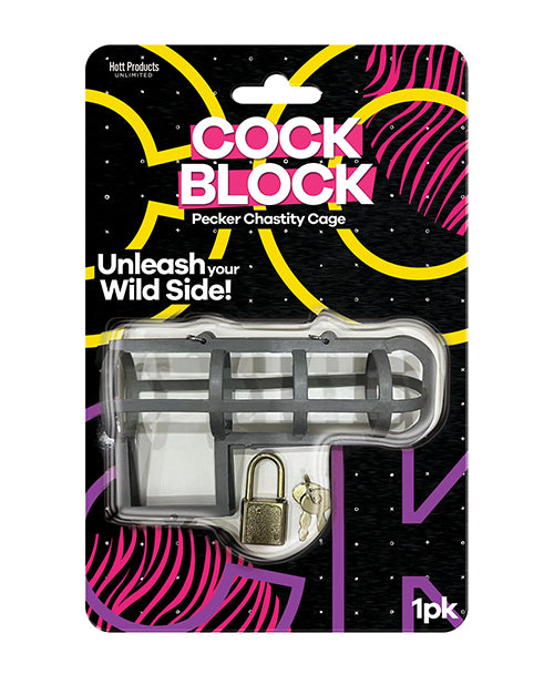 Cock Block Chastity Cage by Hott Products