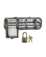 Hott Products Cock Block Chastity Cage with Lock and Key