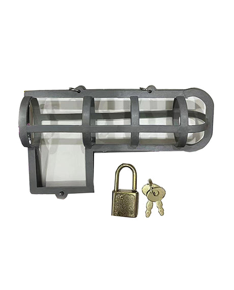 Hott Products Cock Block Chastity Cage with Lock and Key