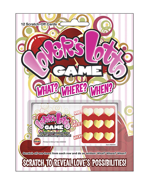 Lovers Lotto Game Scratch & Play Sex Game by Hott Products