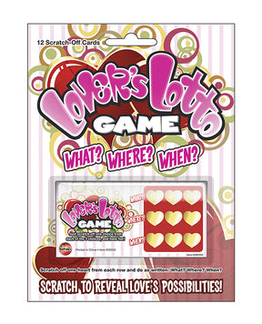 Lovers Lotto Game Scratch & Play Sex Game by Hott Products