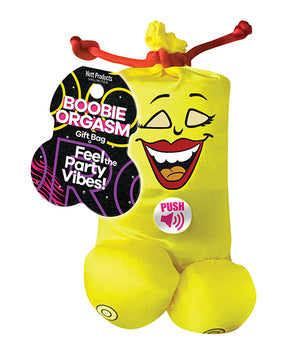 Boobie Orgasm Gift Bag - Yellow by Hott Products