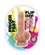 Finger Fest Flip Off Dildo - Flesh by Finger Fest