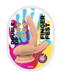 Finger Fest Double Up Dildo - Flesh by Finger Fest