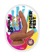 Finger Fest Double Up Dildo - Tan by Finger Fest