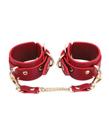 Honey Play Box Federico Leather Restraint Kit — Red