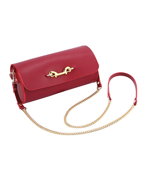 Honey Play Box Federico Leather Restraint Kit — Red