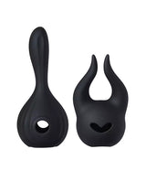 Horns Pomi Wand Attachments Bundle - Black by Honey Play Box