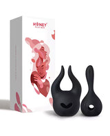 Horns Pomi Wand Attachments Bundle - Black by Honey Play Box