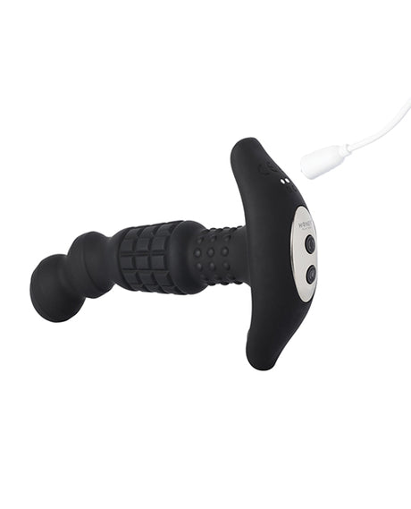 Pineapple Man Vibrating Prostate Massager - Black by Honey Play Box