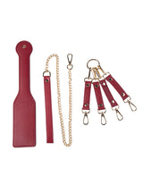 Honey Play Box 8-Piece Red Bondage Kit