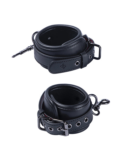 Honey Play Box Luxury Bondage Bed Restraint Kit — Black