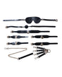 Kinky Play Box BDSM Kit 5 Piece Bondage Set - Black by Honey Play Box