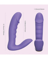 Honey Play Box RORA App-Controlled Rotating G-Spot Vibrator — Purple