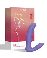 Honey Play Box RORA App-Controlled Rotating G-Spot Vibrator — Purple