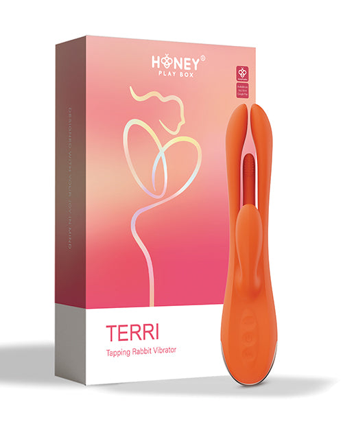 Honey Play Box Terri App-Controlled Rabbit Vibrator — Orange