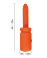Honey Play Box Sensation Spike Screwdriver Vibrator — Orange