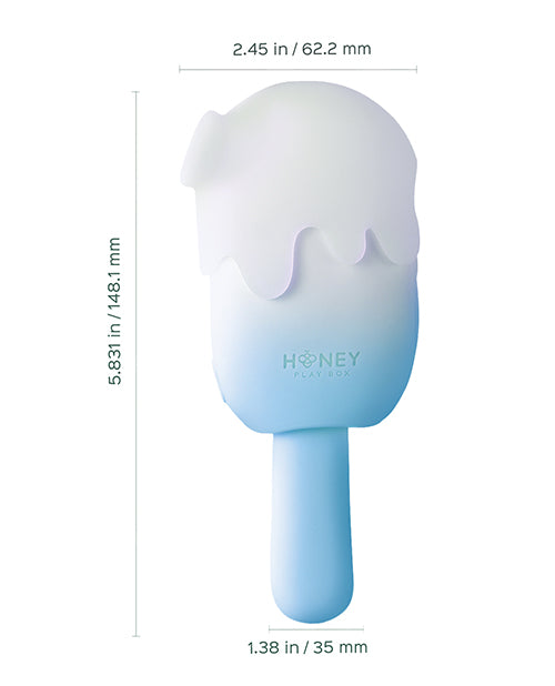Honey Play Box Bite Me Cream Pop Stimulator (Blue/White)