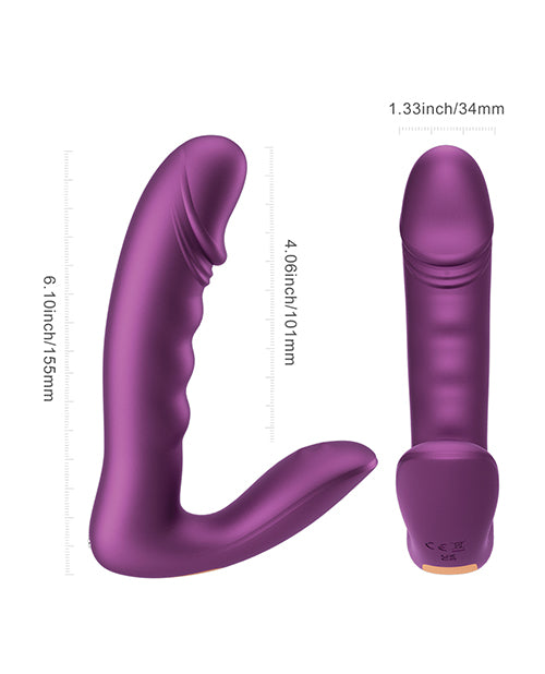 Honey Play Box RORA 2 Rotating G-Spot & Clitoral Vibrator — Purple