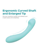 Honey Play Box Delyte G-Spot Vibrator, Mint Green