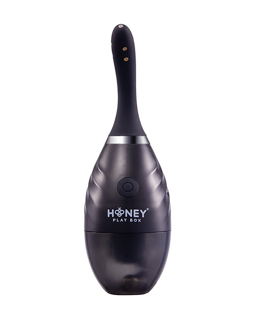 Bulby Auto Spray Anal Douche System - Black by Honey Play Box
