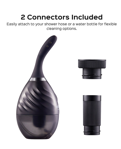 Honey Play Box Bulby Auto Spray Anal Douche — Black