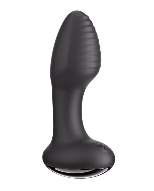 Frenzy Rotating Butt Plug - Black by Honey Play Box