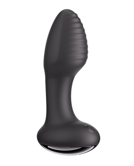 Frenzy Rotating Butt Plug - Black by Honey Play Box