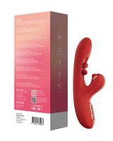Tickler Wiggling G-Spot Vibrator & Tapping Clitoral Stimulator - Red by Honey Play Box