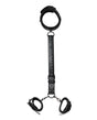 Kinky Play Box Locking Harness Collar to Wrist Restraints - Black by Honey Play Box