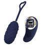 Pretty Love Vivian Remote Control Vibrating Egg, Blue — 2.75 in - BI-300027W-LED