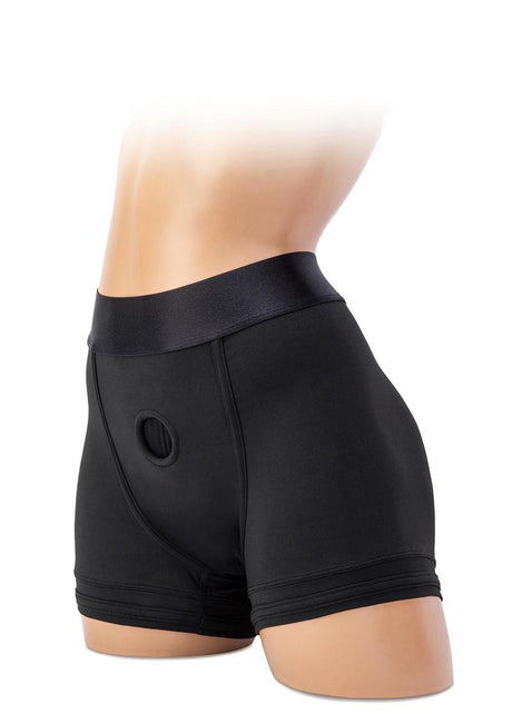 XGEN Soft Packing Boxer Brief — Large Black Strap-On Harness - X-WS3004-L