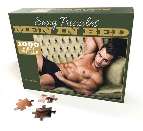 Little Genie 'Antonio' Men in Bed Puzzle — 1000 Pieces, 20x30 in - LG-P100