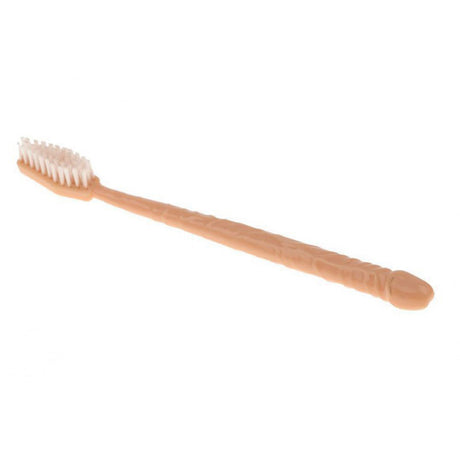 Hott Products Pecker Toothbrush — Novelty Pecker Handle, Medium Bristles - HTP3667