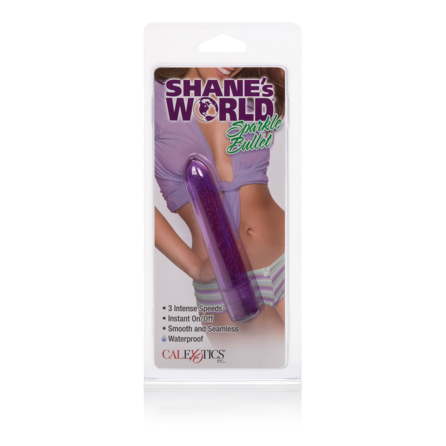 Shane's World Sparkle Bullet - Purple by CalExotics