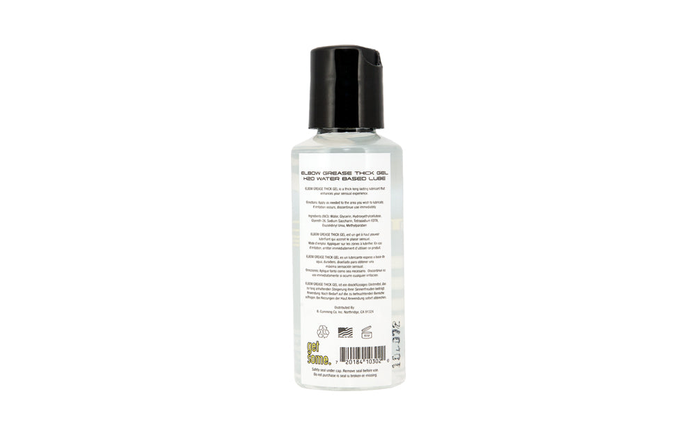 B. Cummings Elbow Grease H2O Thick Water-Based Lubricant, 2.4 oz - EGG02