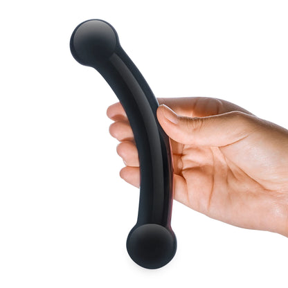 Double Bull Black Dildo by Electric Novelties