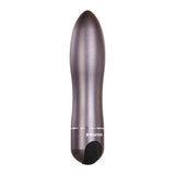 Evolved Novelties Travel-Gasm Gunmetal Bullet Vibrator - EN-RS-7693-2