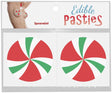 Kheper Games Candy Swirls Edible Nipple Pasties — Spearmint - KG-NV035