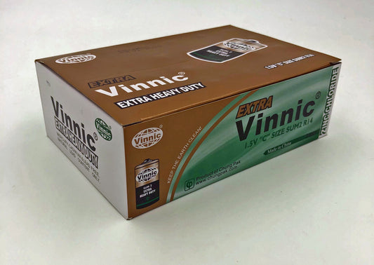 Vinnic & Player Batteries Vinnic Extra Heavy Duty C Batteries, 24-Pack - ER14MSG